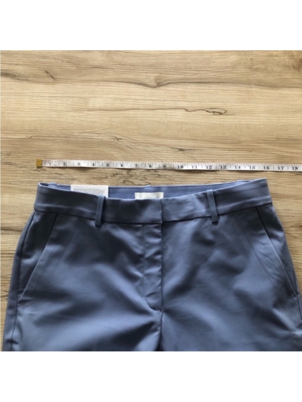 Tailored Light Blue Women's Trousers - Picture 7 of 9